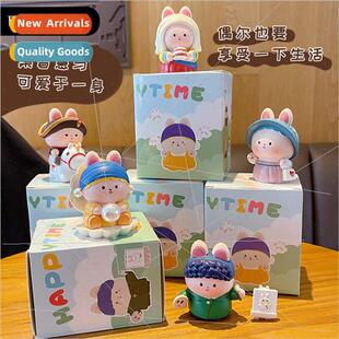 Sprout rabbit derivative ornament cartoon creative car ornam