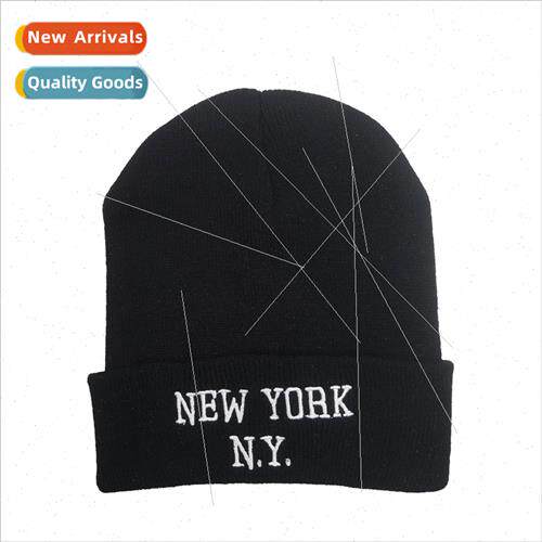 New NEWYORK men and women knitted cap beanies hat autumn and