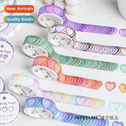 Washi Tape Saying your feelings Poetry Series Love Heart Ins