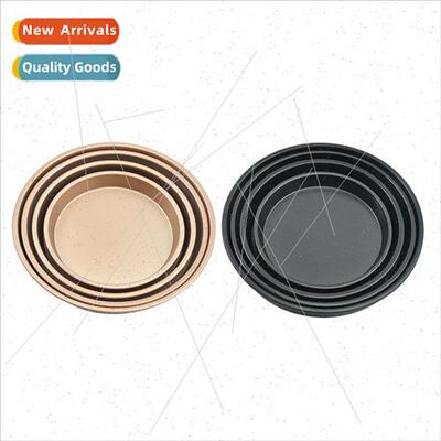 Non-stick pizza baking pan baking mold oven household carbon