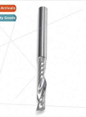 Tungsten steel milling cutter acrylic right-handed single ed