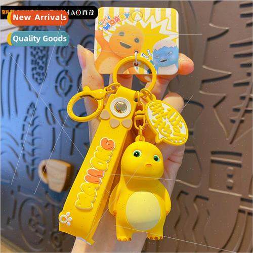 cartoon arrogant milk dragon keychain female cute exquisite