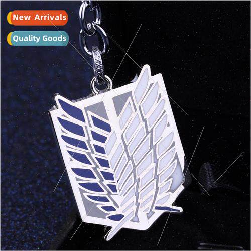 New anime  Attack on Titan keychain Attack on Tita charm