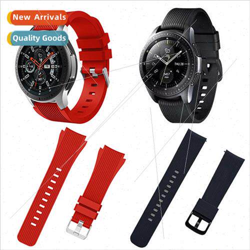 适用 Galaxy Watch42/46 Watch Band S4 Sport Silicone Quick Re