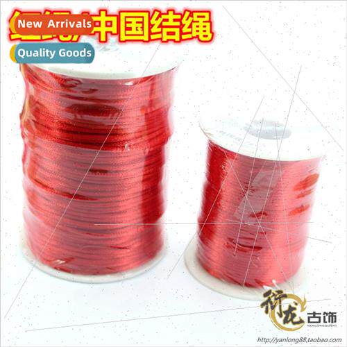 DIY jewelry materials accessories Chinese knot red rope Kore