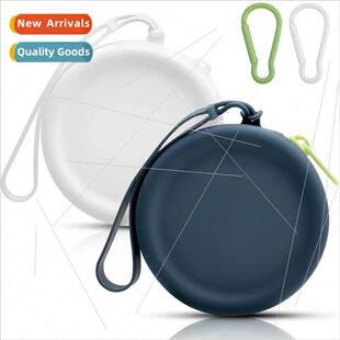 Non-new round silicone coin purse portable data cable earpho