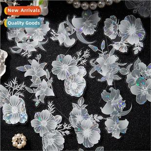 series laser flo literary bloom retro Flowers stickers