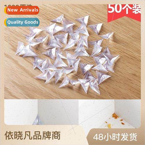 Transparent crystal dust corner home cabinet closet drawer d