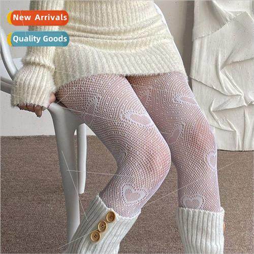 Japanese love jacquard net stockings fishing net stockings w