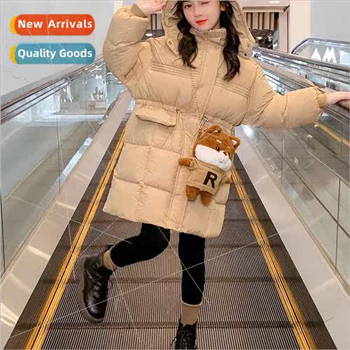 Girls down jacket winter Yanqi 2023 new childrens clothing f