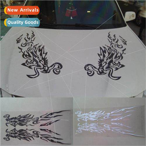 Car stickers car stickers reflective car stickers dragon hoo
