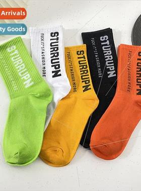 2022 spring and fall socks 适用 men and women  high-top lett