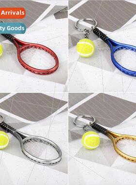 Sporting  mini tennis keychain pendant creative advertising