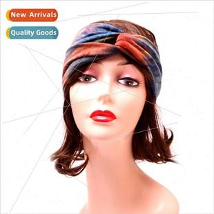 wide bohemian cross hair dye the tie edge Korean band