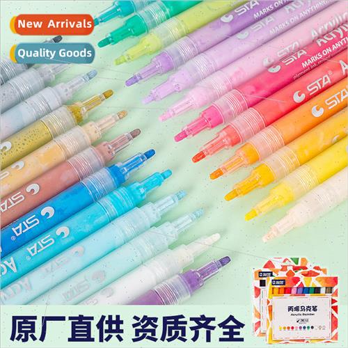 Sta 1100M1mm ne Width Acrylic Marker Set DIY Painting Black