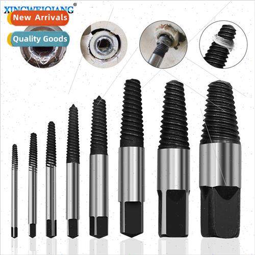 8pcs double head broken wire extractor water pipe triangle v