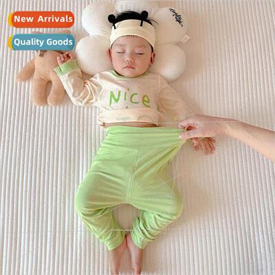 Modal baby pajamas fitted underwear fall and winter  bottomi