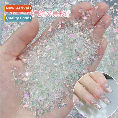Cheese Sea Salt Bubble Small Flat Shaped Drill Super Shiny A