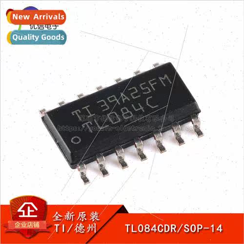 al Genuine SMT TL084CD Chip Quad Operational Amplifier JFET