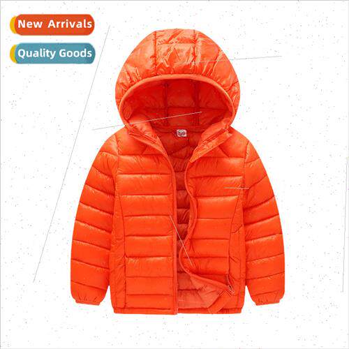 Childrens down jacket light paragraph girls cotton jacket bo