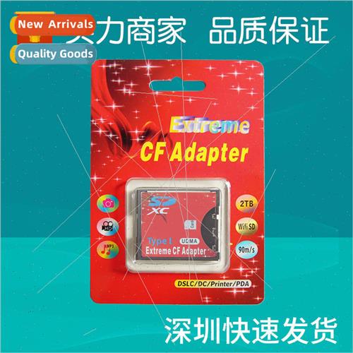 SD to CF Card Holder type i Card Tray High Speed SDXC DSLR C
