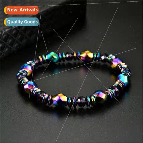 Colorful Black Magnet Bracelet Handmade Bracelet Jewelry