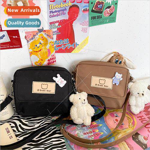 Korea small fresh sweet literary girl shoulder bag 2021 new