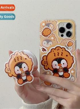 Creative cute snapper yaki penguin 15ProMax magnetic stand i