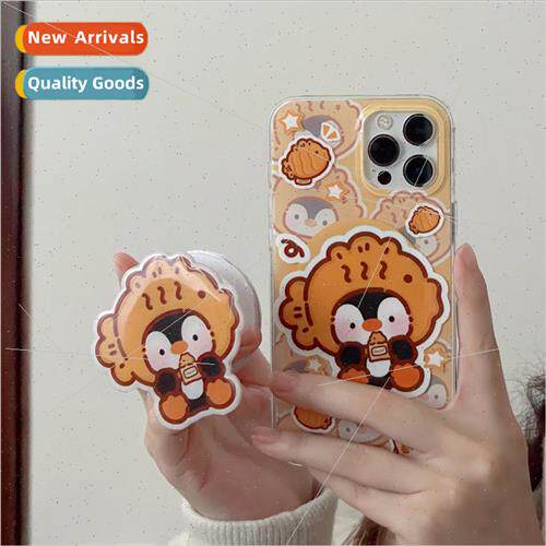 Creative cute snapper yaki penguin 15ProMax magnetic stand i