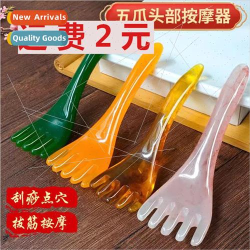 Five claws head massager comb scalp scratching artifact bees