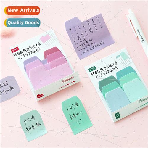 Message notepad sticky note N times sticker Hello color inde