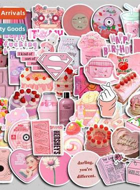 50 pcs o sweet cartoon luggage stickers laptop stickers wate