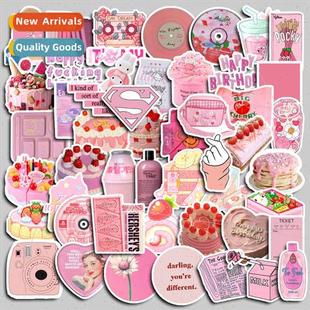 sweet cartoon luggage laptop stickers wate pcs