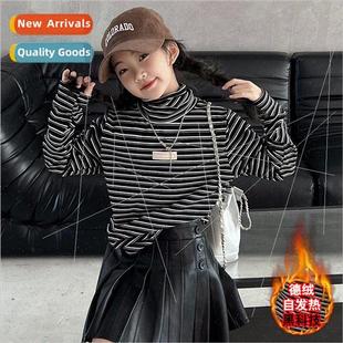 bottoming middl and new 2023 shirt down winter fall Girls