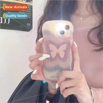 ins swoosh butterfly iPhone14ProMax gentle female 12/11 cell
