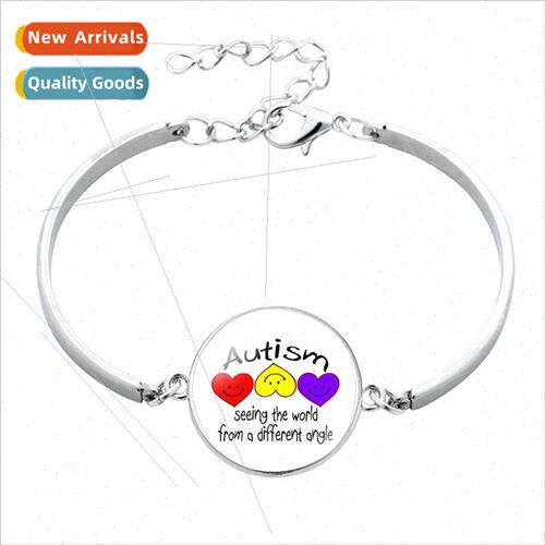 AUTISM autism bracelet bracelet seeing the world from a diff