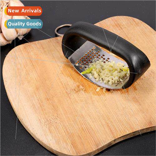 Stainless Steel Ring Garlic Press Kitchen Garlic Mash Garlic