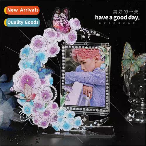 Rose blossom series tape shell light DIY handbook decorative