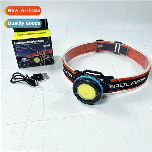 New LEDcob high range illumination tpe-c rechargeable headla