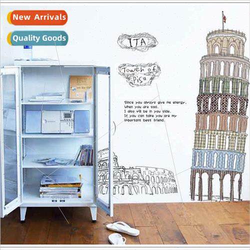 Leaning Tower of Pisa Large removable living room dining roo