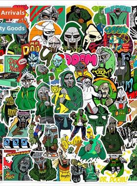 50 Legendary Rapper MF DOOM Graffiti Stickers Speaker ggage