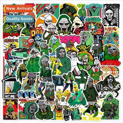 50 Legendary Rapper MF DOOM Graffiti Stickers Speaker ggage