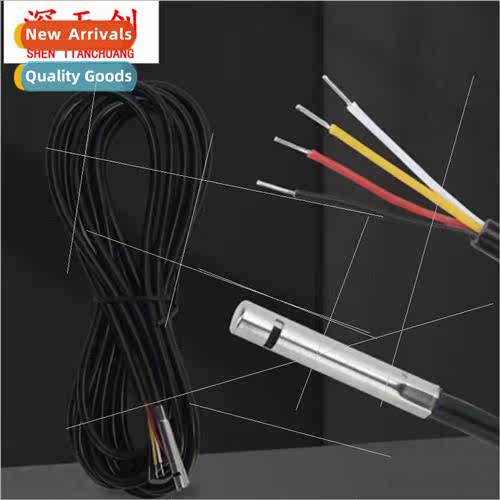 Waterproof Stainless Steel IIC Temperature and Humidity Sens