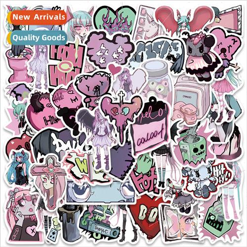 50 pcs of sweet cool  domi girl fashion anime kawaii girl st