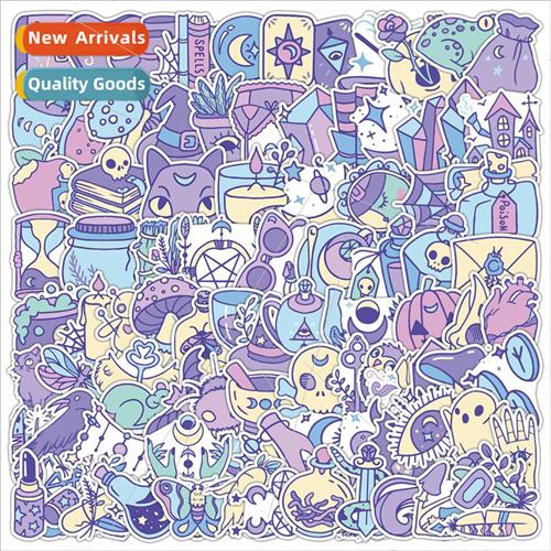 100 wizard graffiti stickers cell phone hand cup computer de