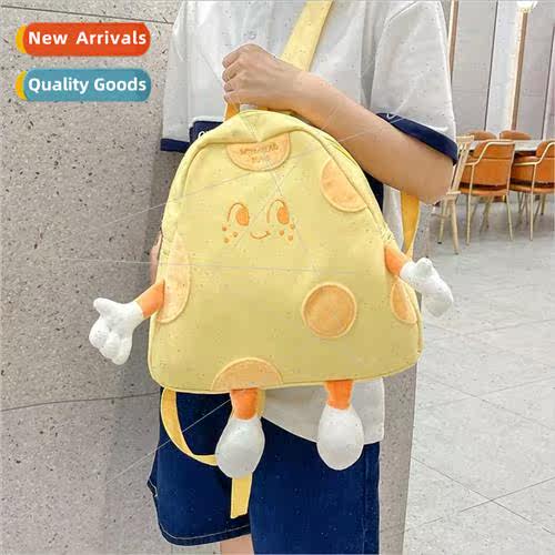 INS Cute Cheese Cheese Shoulder Bag Canvas Bag Female Donnie