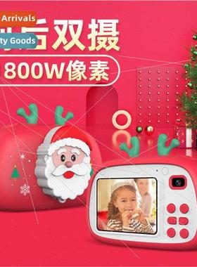 New Year Santa Claus Cartoon Camera Kids Camera Digital Came