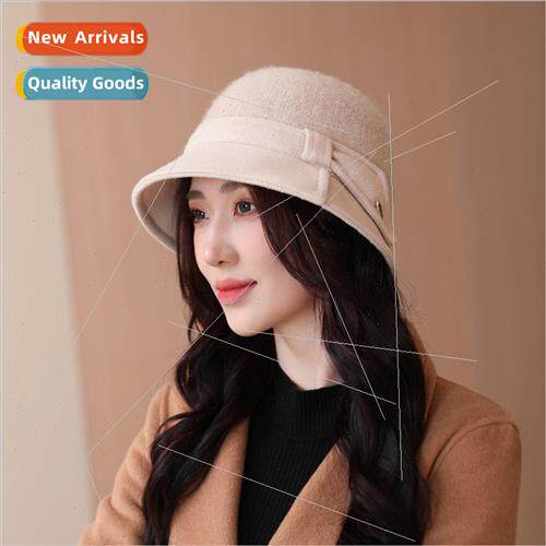 Autumn and winter warm hat female chenille fishermans hat Ko