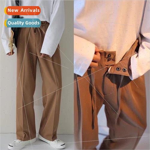 Casual suit pants mens 2022 spring and summer nd straight lo