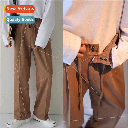 Casual suit pants mens 2022 spring and summer nd straight lo